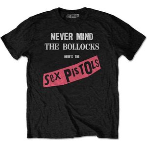 Sex Pistols - Never Mind The Bollocks Heren T-shirt - S - Zwart
