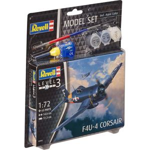1:72 Revell 63955 F4U-4 Corsair - Model Set Plastic Modelbouwpakket