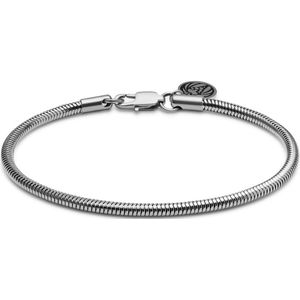 Lucleon - Heren - Roestvrij Staal Schakelarmband - Staal
