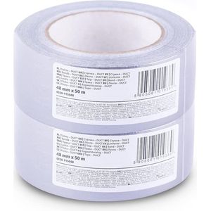 Sterke Plakband Materiaaltape 48 MM x 50 M - Set Van 3 Stuks *211