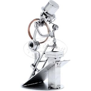 Hinz & Kunst smeedwerkfiguur beroep ""Schoorsteenveger