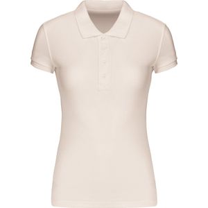 Kariban BIO piqué damespolo korte mouwen K210 - Cream - XXL