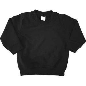 Mooie baby trui sweater in het zwart voor jongens en meisjes met lange mouwen