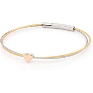 CLIC by Suzanne - Thinking of You - Goud - Dames Hartjes Armband