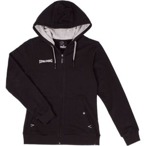 Spalding Flow Zipper Sweater Met Kap Dames - Zwart | Maat: XL