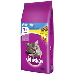 Whiskas Croquettes im Huhn fur Katzen sterilisiert