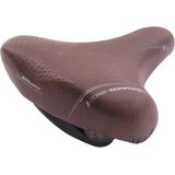 Zadel Selle Bassano Volare BigCity XXL elastomeer - bruin