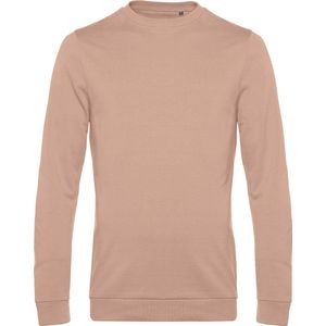 Sweater 'French Terry' B&C Collectie maat M Nude/Naturel