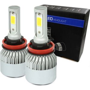 XEOD H8 / H9 / H11 S2 LED lampen – Auto Verlichting Lamp – Dimlicht en Grootlicht - 2 stuks – 12V