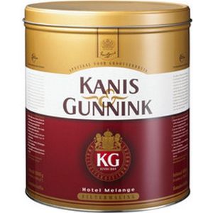 Kanis & Gunnink | Hotelmelange Rood | Snelfilter | 5 kg in bewaarblik