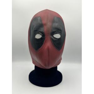 Superhero masker rood-zwart - Wade Wilson masker - Dead P masker - Cosplay masker
