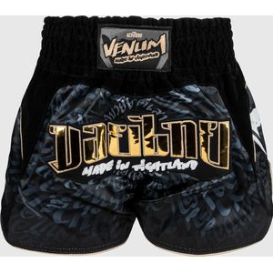 Venum Muay Thai Kickboks Shorts Attack Zwart Grijs M = Jeans taille maat 28