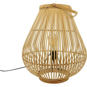 Tafellamp - Bamboe - Naturel - Finn M - 45x40x40 cm