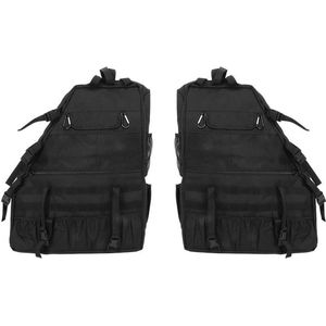 Roll Cage Opbergtas van Oxford Stof voor 2/4 deur 2007-2016 - Multifunctionele Kofferbak Organizer Tool Houder - Set van 2 .