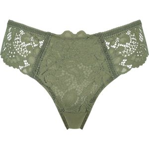 Hunkemöller Dames Lingerie Brazilian Shiloh - Groen - maat S