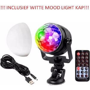 Discolamp met Afstandsbediening - Discobal voor Kinderen en Volwassenen – Discoverlichting - Disco Bal - Feestverlichting - Disco Lamp