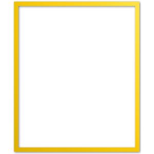 Moderne Lijst 40x60 cm Geel - Emilia