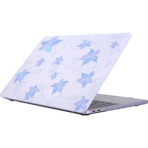 Mobigear - Laptophoes geschikt voor Apple MacBook Pro 15 Inch (2016-2019) Hoes Hardshell Laptopcover MacBook Case | Mobigear Flowers - Model 40 - Model A1707 / A1990
