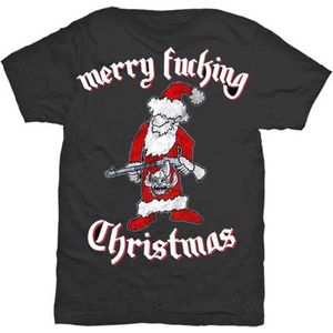 Motorhead - Merry Effing Christmas Heren T-shirt - M - Zwart