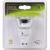 Lucide REFLECTOR Spaarlamp - Ø 5 cm - GU10 - 1x7W 2700K - Wit