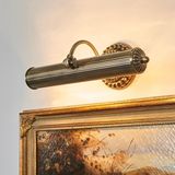 Lindby - Wandlamp - 2lichts - Metaal - H: 14.5 cm - E14 - antiek messing