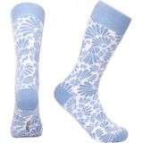 TRESANTI | CAPRIANO I Sokken met botanische lijnen | lilac | Size 43/46