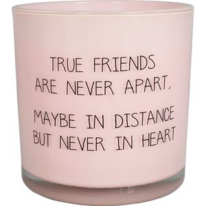 Sojakaars Glas - True friends are never apart - Geur: Green Tea Time