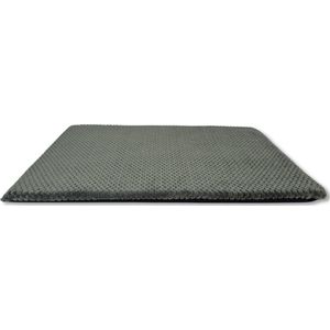 Topmast Jaquard Benchkussen - Antraciet - 105 x 70 cm - Benchmat - Benchmatras - Hondenkussen - Extra Zacht