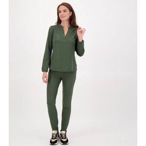 Groene Broek/Pantalon van Je m'appelle - Dames - Plus Size - Travelstof - 48 - 5 maten beschikbaar