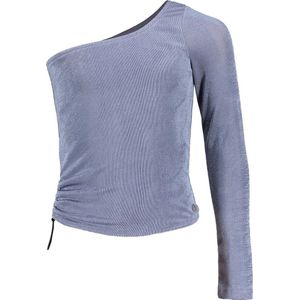 Frankie&Liberty One Shoulder Top Blauw