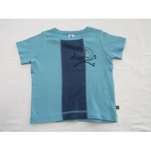 petit bateau , jongens, t-shirt korte mouw , blauw , 2 jaar 86