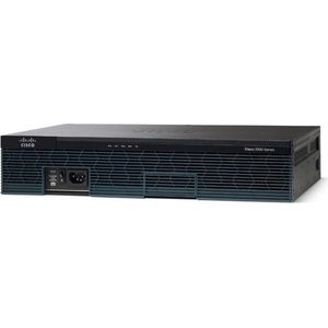 Cisco 2911 Ethernet LAN Zwart bedrade router