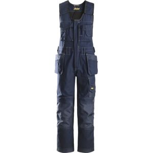 Snickers 0214 Bodybroek met holsterzakken, Canvas+ - Donker blauw/Donker blauw - 160