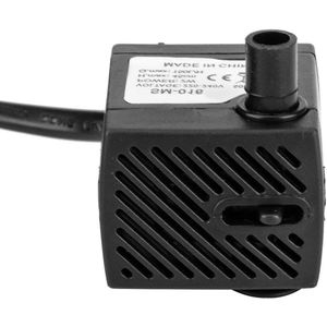 Dompelpomp 150L/H Mini Ultrastille Dompelpomp voor Aquarium Fonteinen (SM-016-Europese regelgeving)