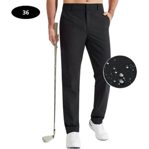 Bovista Golfbroek Heren - Golfkleding - Golfen - Golf Accessoires - Nette Pantalon - Zwart XL - Maat 52