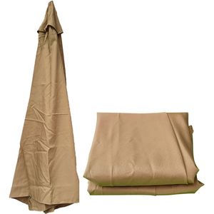 Vervangende parasolkap, vervangende parasoldoek, 2m/2.30m/2.7m/3.0m (6/8 armen) Vervangende parasolstofhoes, anti-ultraviolet, voor buitenzonwering parasolcantilever