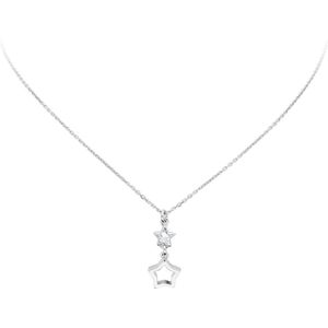Lilly 102.4526.40 Ketting Zilver 40cm CZ