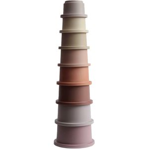 Mushie - Pastel stapeltoren stack cups - Retro
