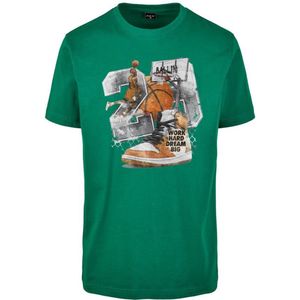 Mister Tee - Vintage Ballin Heren T-shirt - XS - Groen