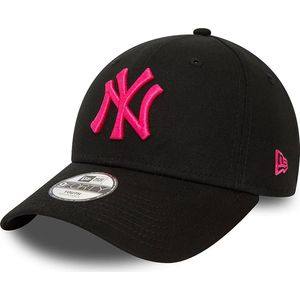 New Era - Kinderpet 4 tot 6 Jaar - New York Yankees Child League Essential Black 9FORTY Adjustable Cap