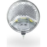 AXA 606 - Fietslamp voorlicht - LED Koplamp - Auto On Fietsverlichting â€“ Steady - Dynamo - 15 Lux - Chrome