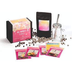 Bubble Tea Starters Kit - Maak nu uw eigen Bubble Tea - 5 recepten om de perfecte Bubble Tea te bereiden! De Thee Sensatie van 2024!