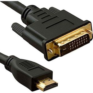 HDMI naar DVI  Kabel / Adapter / Converter / Omvormer - 2 Meter