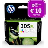HP 305XL - Inktcartridge kleur + Instant Ink tegoed