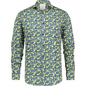 AFNF | Shirt lemons navy F Classics | Heren | Navy blue | | 2XL