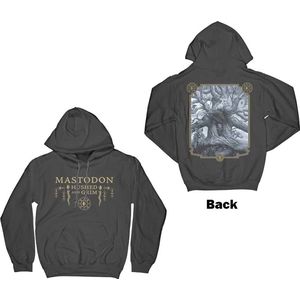 Mastodon - Hushed & Grim Cover Hoodie/trui - XL - Zwart