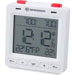 Bresser MyTime Easy II Wekker - Wit