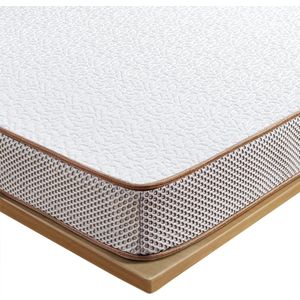 Matrastopper, geltopper met afneembare en wasbare overtrek, ademende en comfortabele matrasoplegger voor boxspringbed en oncomfortabele bedden, slaapbank., 180 x 200 cm