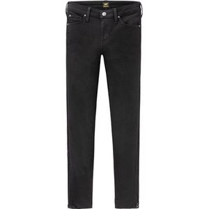 Jean Dames W32/L33 Lee Black Rinse 82% Katoen, 16% Polyester, 2% Elasthan