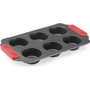 Lékué Cake Mould – Carbon Steel – NonStick – 6 Muffins